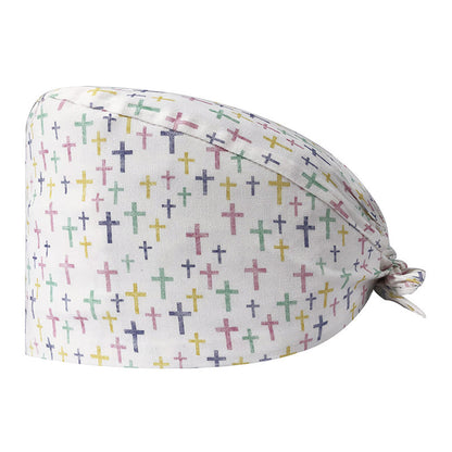 Cute Printed Cotton Nurse Hat